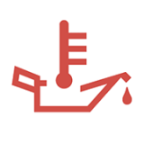 엔진오일과열 경고등