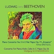 Ludwig van Beethoven - Piano Concerto No.5 in E Flat-Major Op.73 „Emperor" · Concerto for Piano, Violin, Cello in C Major, Op.56 이미지