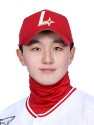 야구선수 김민준사진
