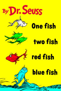 One Fish Two Fish Red Fish Blue Fish (Dr.Seuss 닥터수스) 이미지