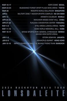 2024 BAEKHYUN ASIA TOUR Lonsdaleite in SENDAI 이미지