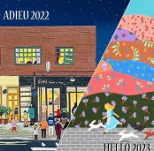 ADIEU 2022 HELLO 2023 전시 썸내일