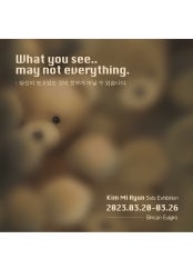 김미현 : What you see may not everything 전시 썸내일
