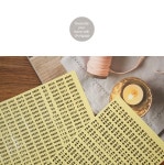 프랑스자수 DMC자수실 번호스티커 번호표스티커 | 원단쇼핑몰 천가게 프랑스자수 DMC자수실 번호스티커 번호표스티커 - 천가게 