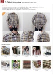베스트 솜씨-10월 둘째주 - 천가게서 구입한 원단으로 체크 남방 만들었어요.^^