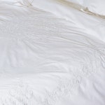 [40수평직-자수)베론(화이트-베개)[J1357]]