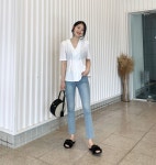 블랙볼 여성슬리퍼 (1cm), , 소보제화, 블로퍼&뮬 블랙볼 여성슬리퍼 (1cm) - 소보제화