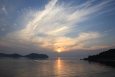 여수관광문화이용안내 > 관광사진 다운로드 > 의 달천마을_일몰 게시물 상세보기