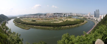 태화강 대공원 주변 시가지 [울산사진DB] 태화강 대공원 주변 시가지