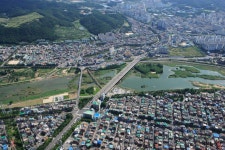 삼호교 주변 시가지 [울산사진DB] 삼호교 주변 시가지