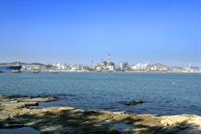 목도에서 본 용연공단 [울산사진DB] 목도에서 본 용연공단