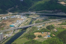 범서읍 반천교 주변 항공사진 [울산사진DB] 범서읍 반천교 주변 항공사진