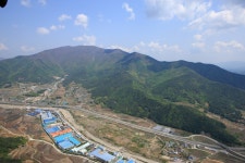 상북면 길천산업단지 시가지 주변 항공사진 [울산사진DB] 상북면 길천산업단지 시가지 주변 항공사진