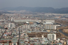 종합운동장 주변 시가지 항공사진 [울산사진DB] 종합운동장 주변 시가지 항공사진