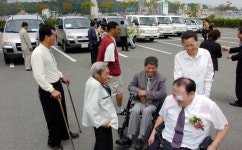 SK 이웃돕기 차량 전달식 [울산사진DB] SK 이웃돕기 차량 전달식