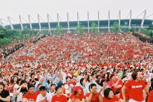 2002FIFA월드컵 한국VS미국 전 응원 [울산사진DB] 2002FIFA월드컵 한국VS미국 전 응원