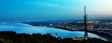 무룡산에서본 공단야경 [울산사진DB] 무룡산에서본  공단야경