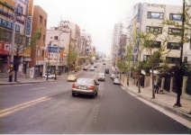명륜로 차선도색 [울산사진DB] 명륜로 차선도색