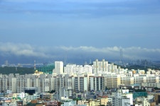 시청사 옥상에서본 울산대교 [울산사진DB] 시청사 옥상에서본 울산대교