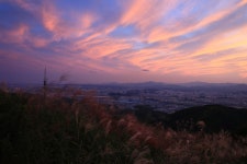 무룡산에서본 시가지일몰 및 야경 [울산사진DB] 무룡산에서본 시가지일몰 및 야경