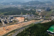 울산역(KTX) 및 주변시가지 [울산사진DB] 울산역(KTX) 및 주변시가지