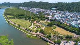삼호철새공원 주변시가지 전경 [울산사진DB] 삼호철새공원 주변시가지 전경