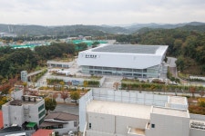 문수체육관 전경 [울산사진DB] 문수체육관 전경