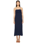 Crepe Ruffle Maxi Dress Blue Diamond [베이비샤워]