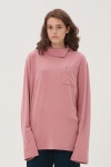 애드머셜 | Adererror shop Wide turtleneck T-shirt Pink