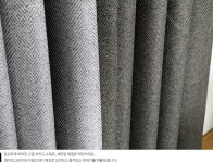 스테이 화이트그레이 아델그레이 암막커튼 - 한샘몰