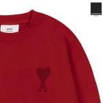 [아미]21FW 아미 하트 로고 레드 스웨트 셔츠 A21HJ028 747 600 [W CONCEPT]