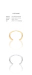 [레이지던]wave bold bangle B032 [W CONCEPT]