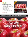 [농협/GAP]名品 안동사과 정품 선물3호 선물세트 4kg x 3박스 (개당235g내외,1박스 15과 내외)[사과,선별과,프레시데이]상품상세_동원몰