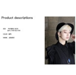 [백 리본 니트 HAT]