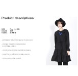 [★sale★ 우븐 셔링티어드 OP]