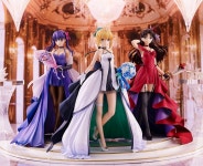 [굿스마일 컴퍼니] 1/7 Fate/stay night - 세이버, 토오사카 린, 마토 사쿠라 ~15th Celebration Dress Ver.~ Premium Box : 페이트... 
