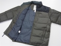  h6246*에디바우아*로고 자수/Zip 업/다운 재킷/카키×블랙/L... 경매대행 선두주자 h6246*에디바우아*로고 자수/Zip 업/다운 재킷/카키×블랙/L