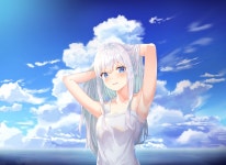 커미션 /외주/미소녀 /방송용 /웹소설 표지 / 외주/ 커미션/ 트위치/ 미소녀/ 방송용/ 소설표지 - KoKoSe 작가 - 아트머그