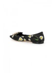 REEBONZ 16SS 돌체앤가바나 블랙 플라워 플랫슈즈 CP0014 AR164 - REEBONZ