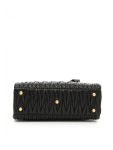 REEBONZ 16FW 미우미우 마틀라쎄 토트백 블랙-5BA039 N88 V OOO - REEBONZ