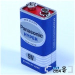 파나소닉 망간 6F22 건전지 (9V) 100알 - 오너클랜 오너클랜 - 파나소닉 망간 6F22 건전지 (9V) 100알