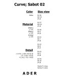 [아더에러]Curve; Sabot 02 Yellow [W CONCEPT]