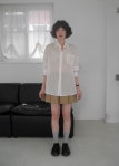 프롬비기닝 - 리조트 베이직 시스루 셔츠 (5color)