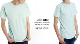 YES24 | 대한민국 대표 인터넷서점 아메리칸어패럴 파인져지 포켓 반팔 티셔츠 헤더그레이 2406HGY [의류_상의_반팔_티셔츠]