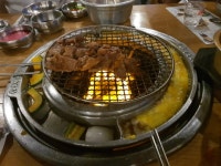 미국 플러튼 맛집 강호동 백정에서 삼겹살 항정살 갈비 먹방!