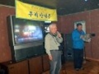 산행기 - [상해봉~광덕산]때아닌 4월말 눈속에 멋진 설경보며 산내음카페 5주년기념산행을