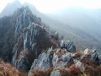 산행기 - ■ 첩첩이 이어지는 암봉미와 부드러운 억새능선을 겸비한 (강진)덕룡산 산행 (11/24,토)