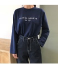 카멘테 라운드 긴팔 티셔츠 - t 티셔츠 bonzishop (본지샵) 카멘테 라운드 긴팔 티셔츠 - t