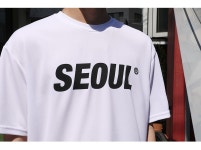 서울 레터링 반팔티 - 붐스타일 서울 레터링 반팔티