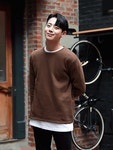 블럼 지퍼후드 떡볶이 모직코트 - 붐스타일 블럼 지퍼후드 떡볶이 모직코트